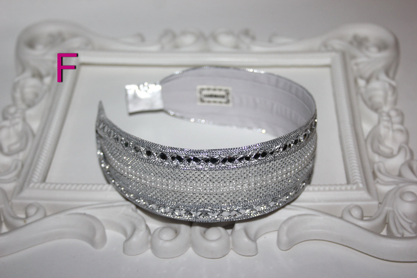 Sparkle headbands 1.7"inches Shiny hairband scarf