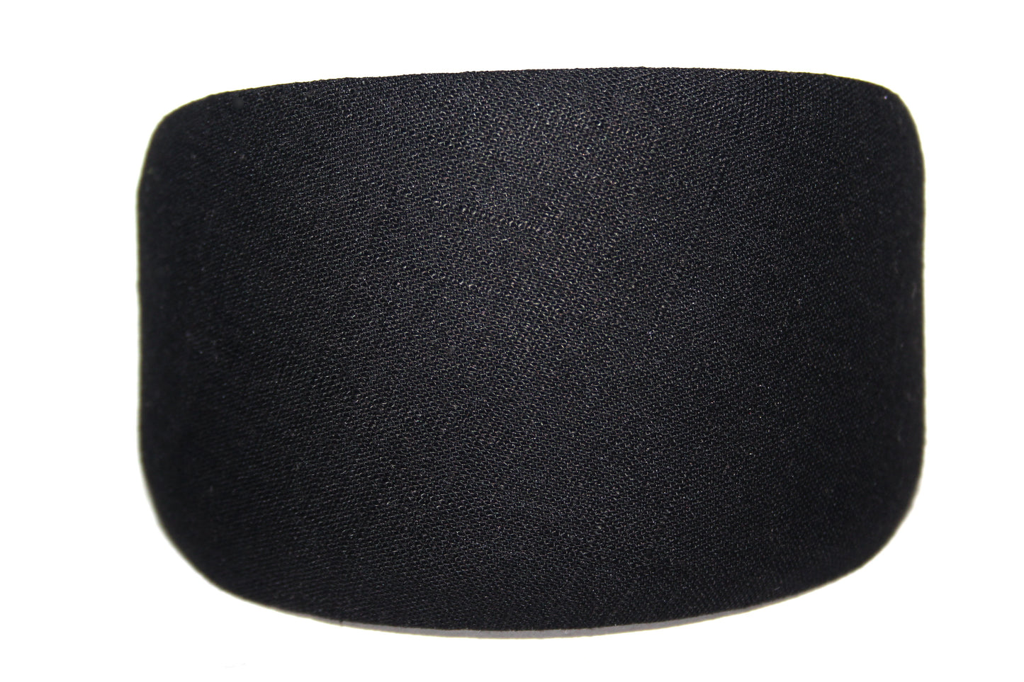 Black linen headband Women handmade hairband, adjustable, plastic free