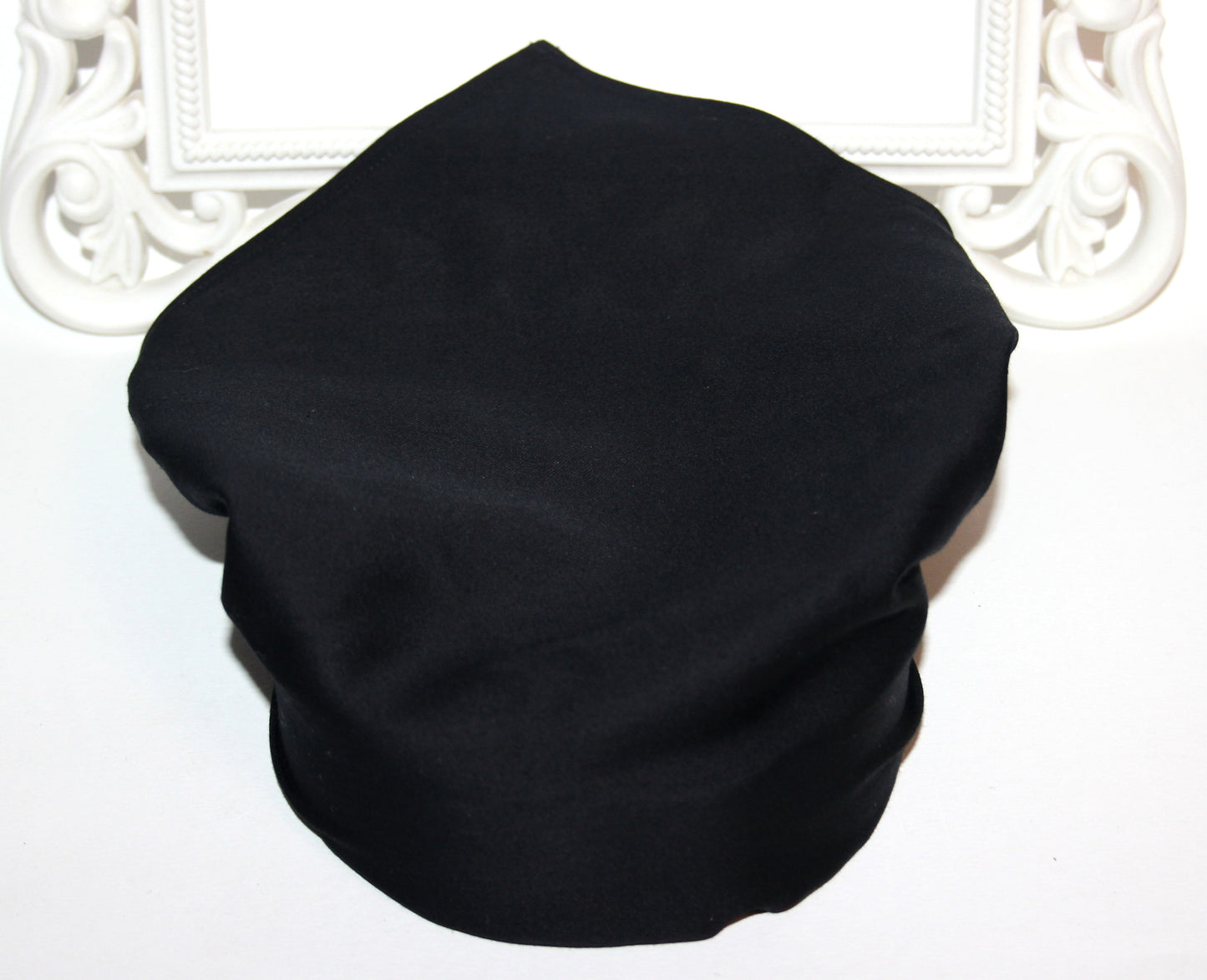 Black cotton bandana headband Triangle headcover