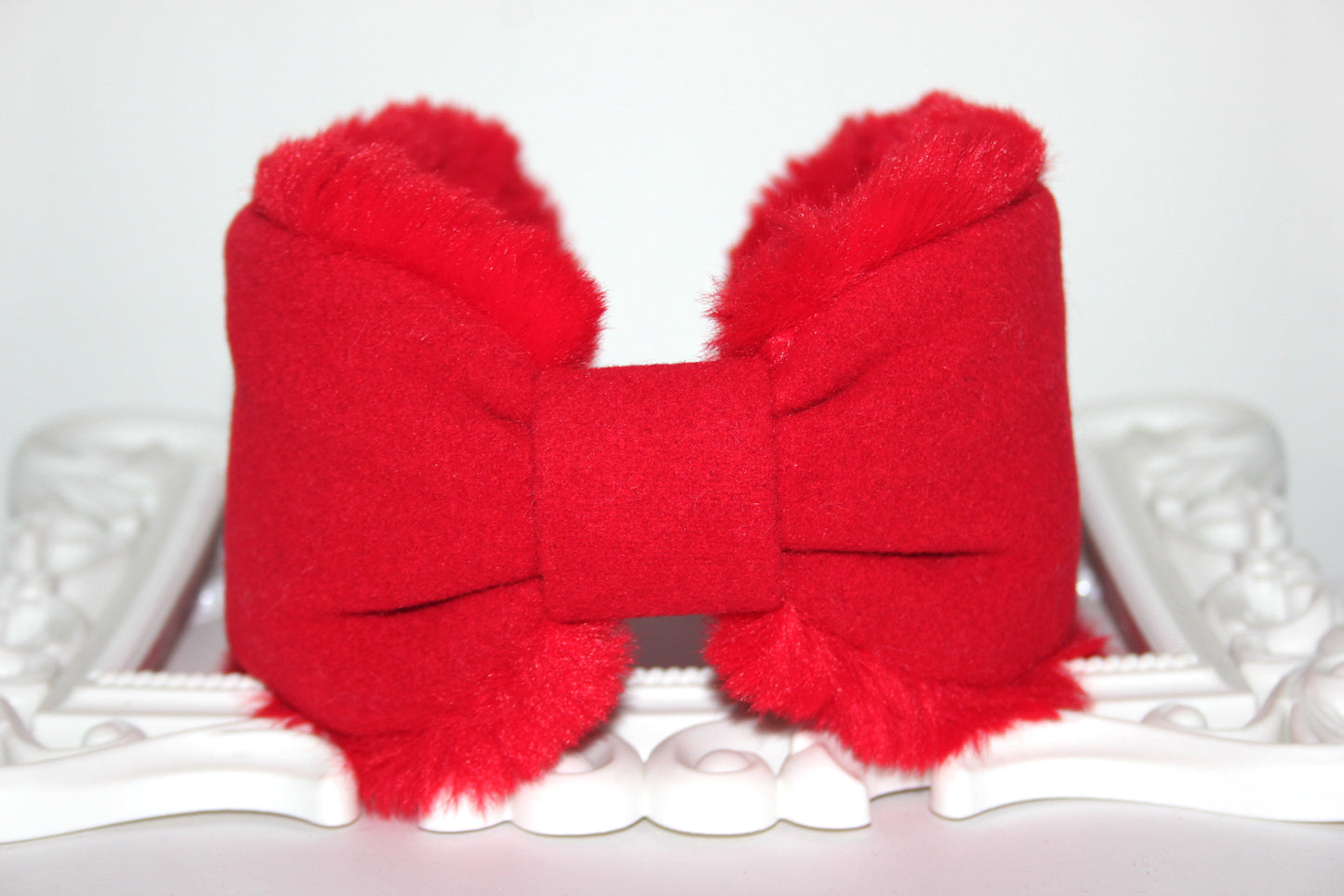 Red earmuffs Women ear warmer Comfy headband turban