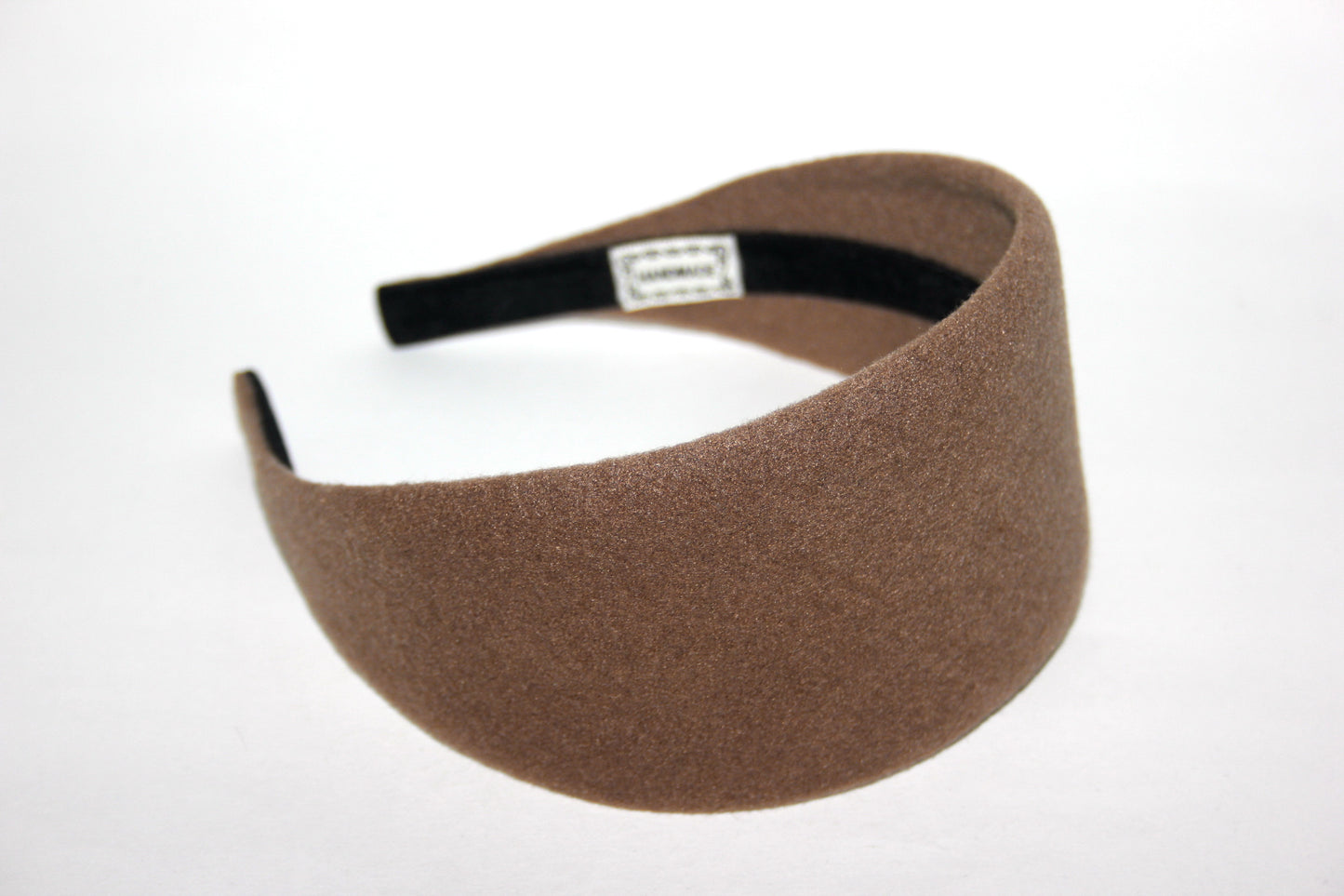 Brown warm headband, Acrylic wool head scarf, plastic free... NEW