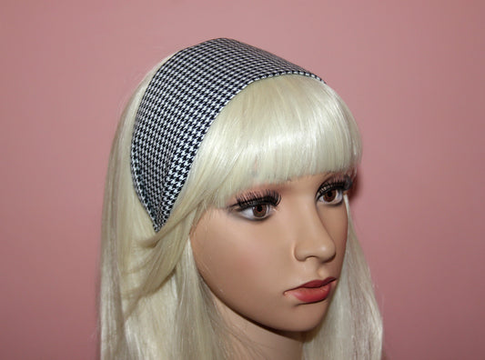 Houndstooth headband woman head accessories