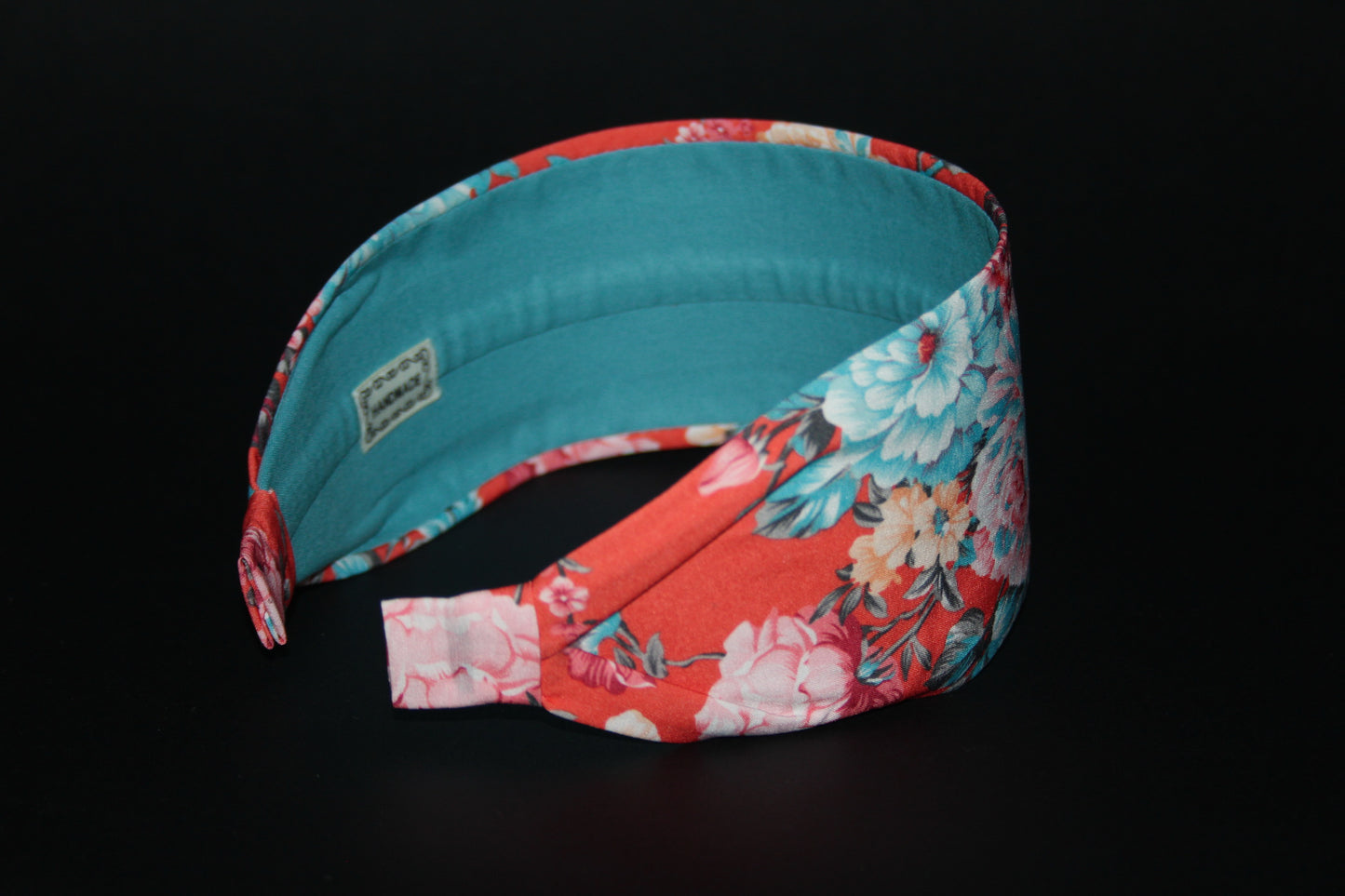 Coral & Blue headbands for women viscose fabric head scarf