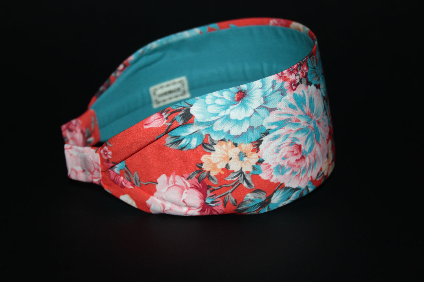 Coral & Blue headbands for women viscose fabric head scarf