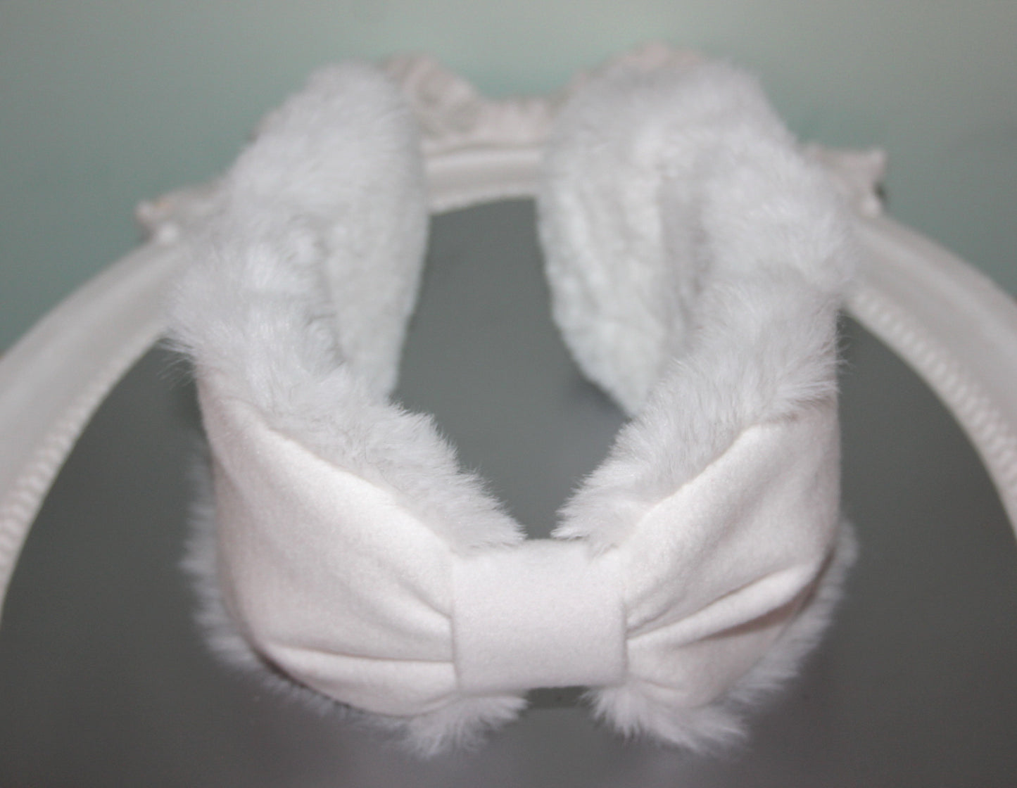 White earmuffs for women Comfy headband turban