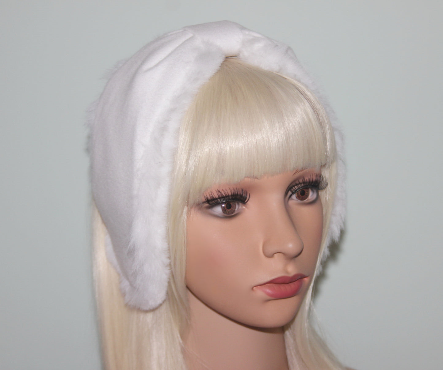 White earmuffs for women Comfy headband turban