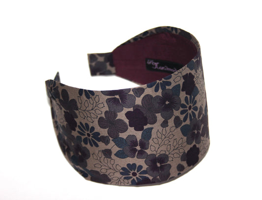 Boho headband Wide cotton hairbands for women, Elegant head scarf