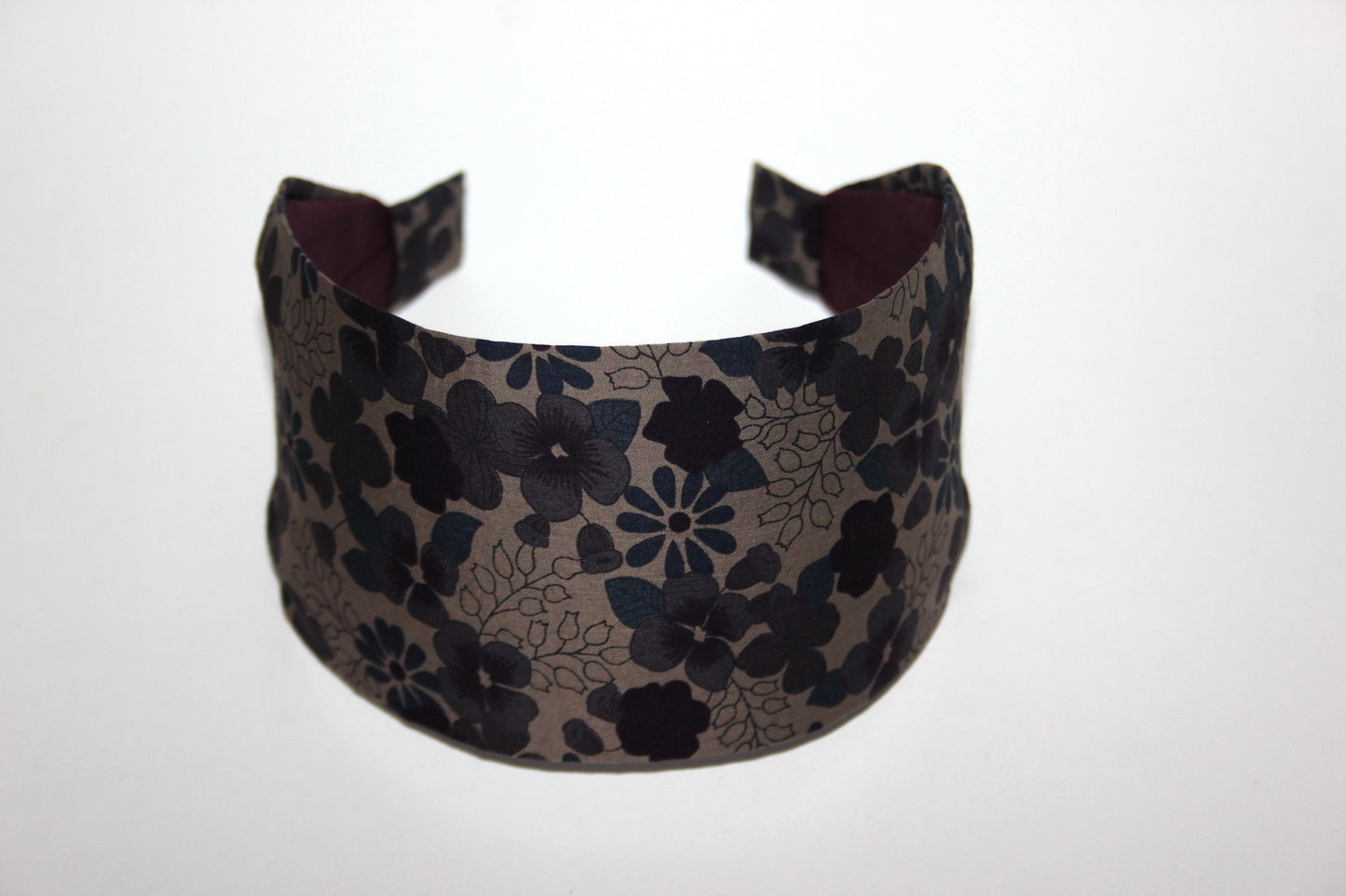 Boho headband Wide cotton hairbands for women, Elegant head scarf