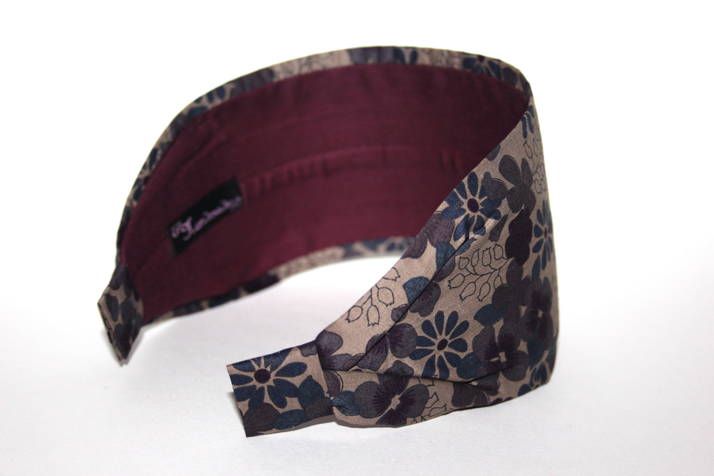 Boho headband Wide cotton hairbands for women, Elegant head scarf