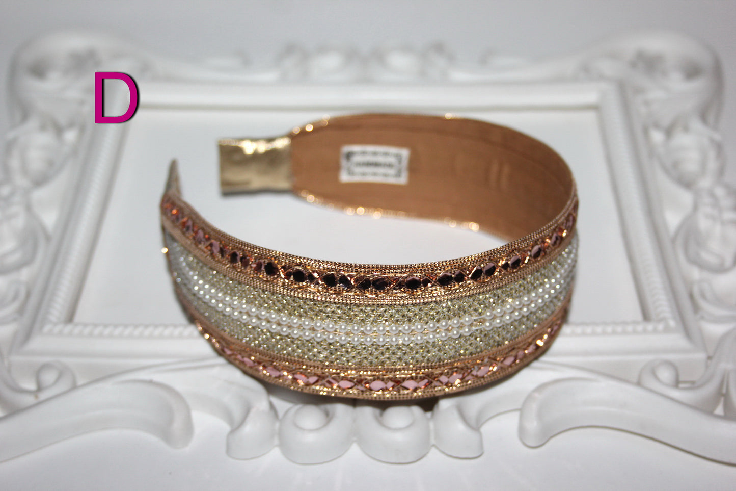 Sparkle headbands 1.7"inches Shiny hairband scarf