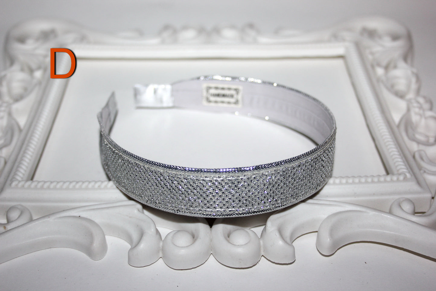 Gold & Silver headbands for women Plastic free head scarf Sparkle hairband