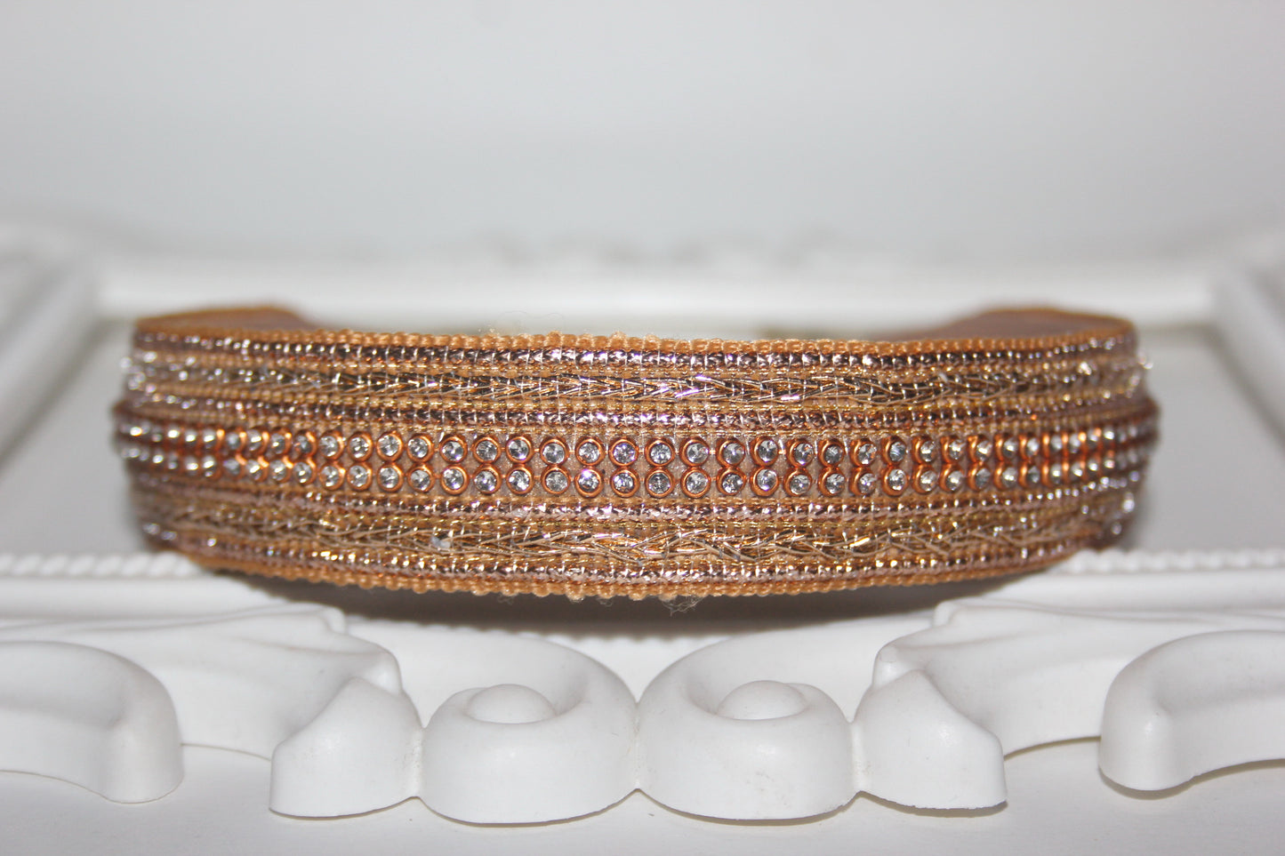 Sparkle headbands for women 1"inch Shiny hairband scarf