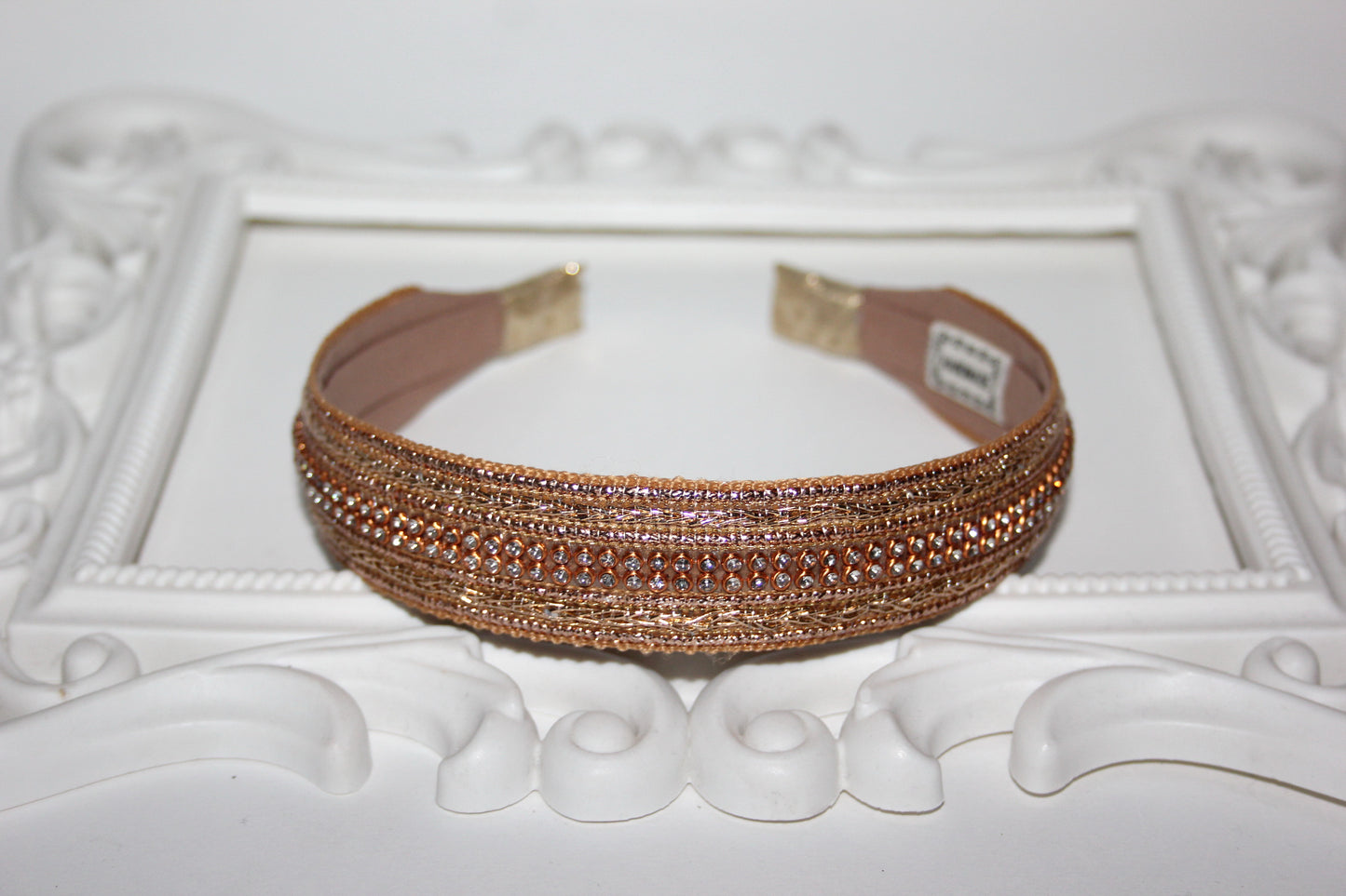 Sparkle headbands for women 1"inch Shiny hairband scarf