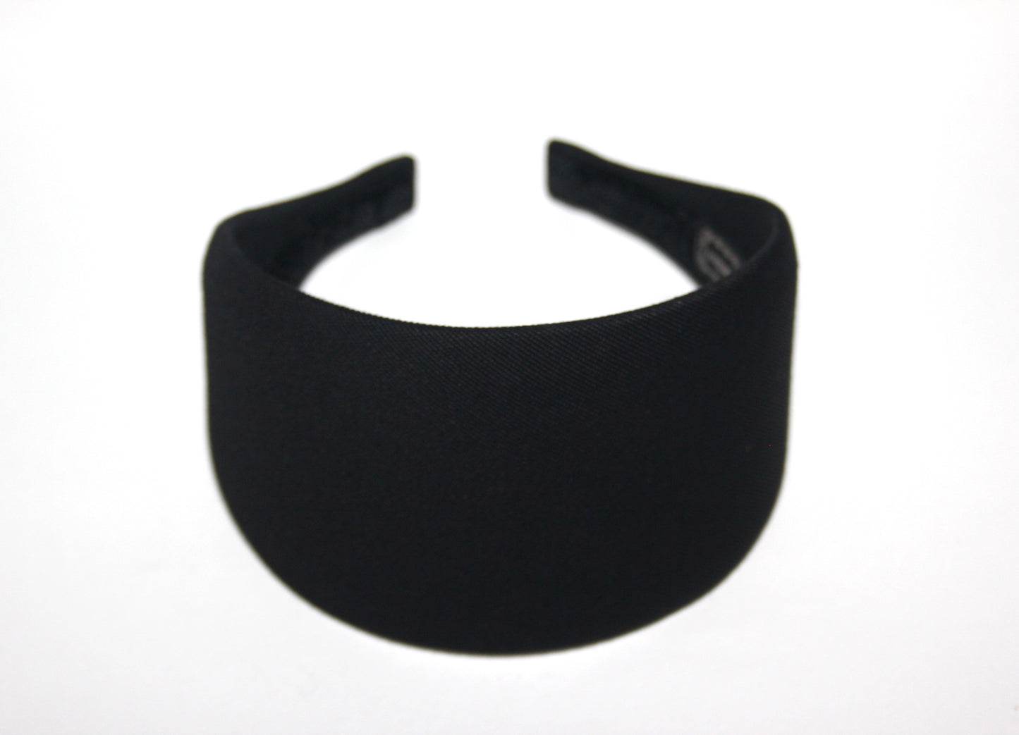 Black denim headband Cotton bull denim head scarf adjustable, plastic free