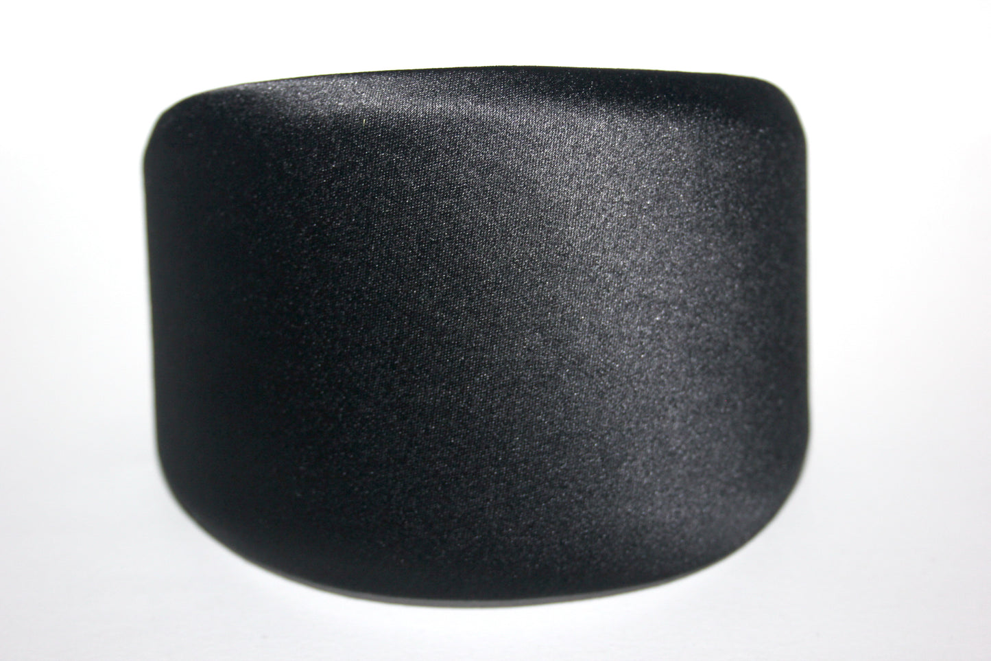 Satin headband Black hairband for women Plastic free head piece