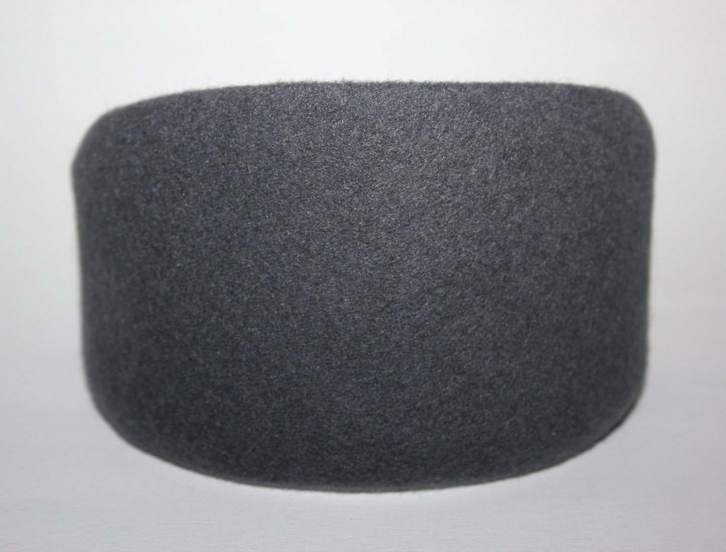 Gray felted headband Warm head scarf Handmade head corver Preppy head accessory, plastic free