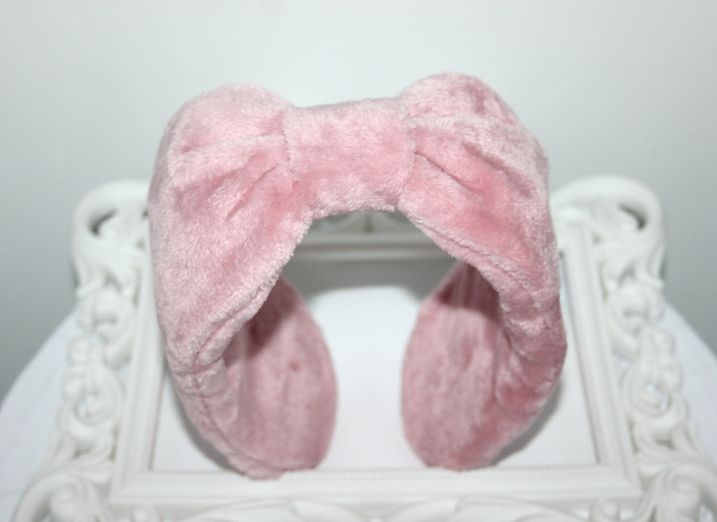 Blush Pink thin earmuff Cuddle warm headband turban for women