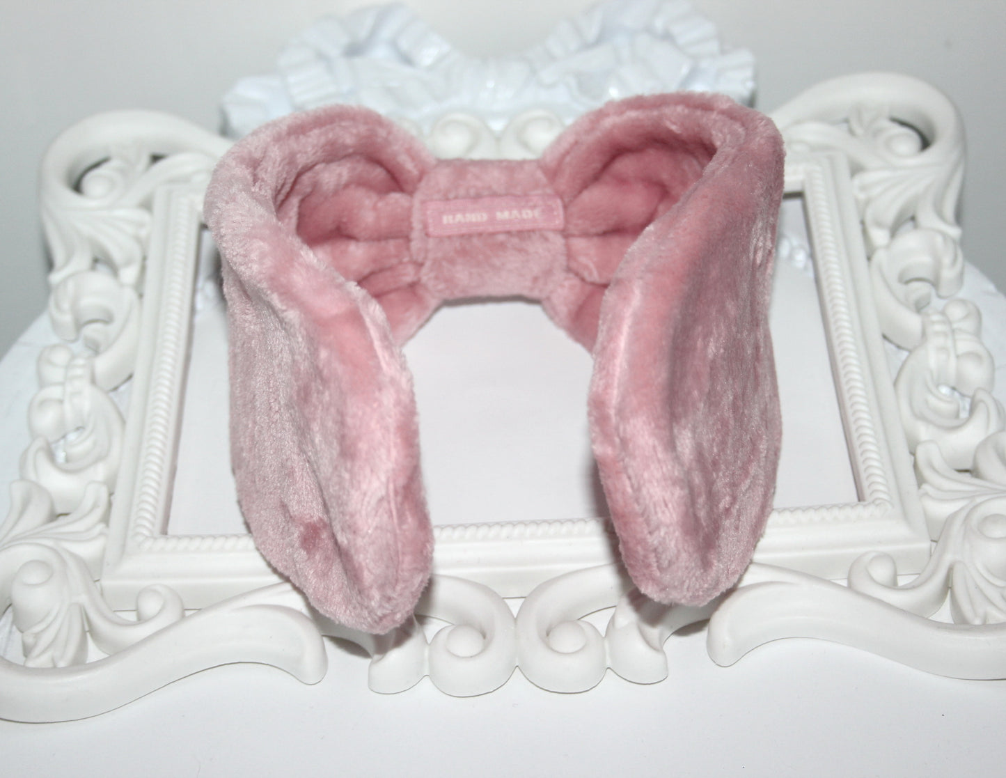 Blush Pink thin earmuff Cuddle warm headband turban for women