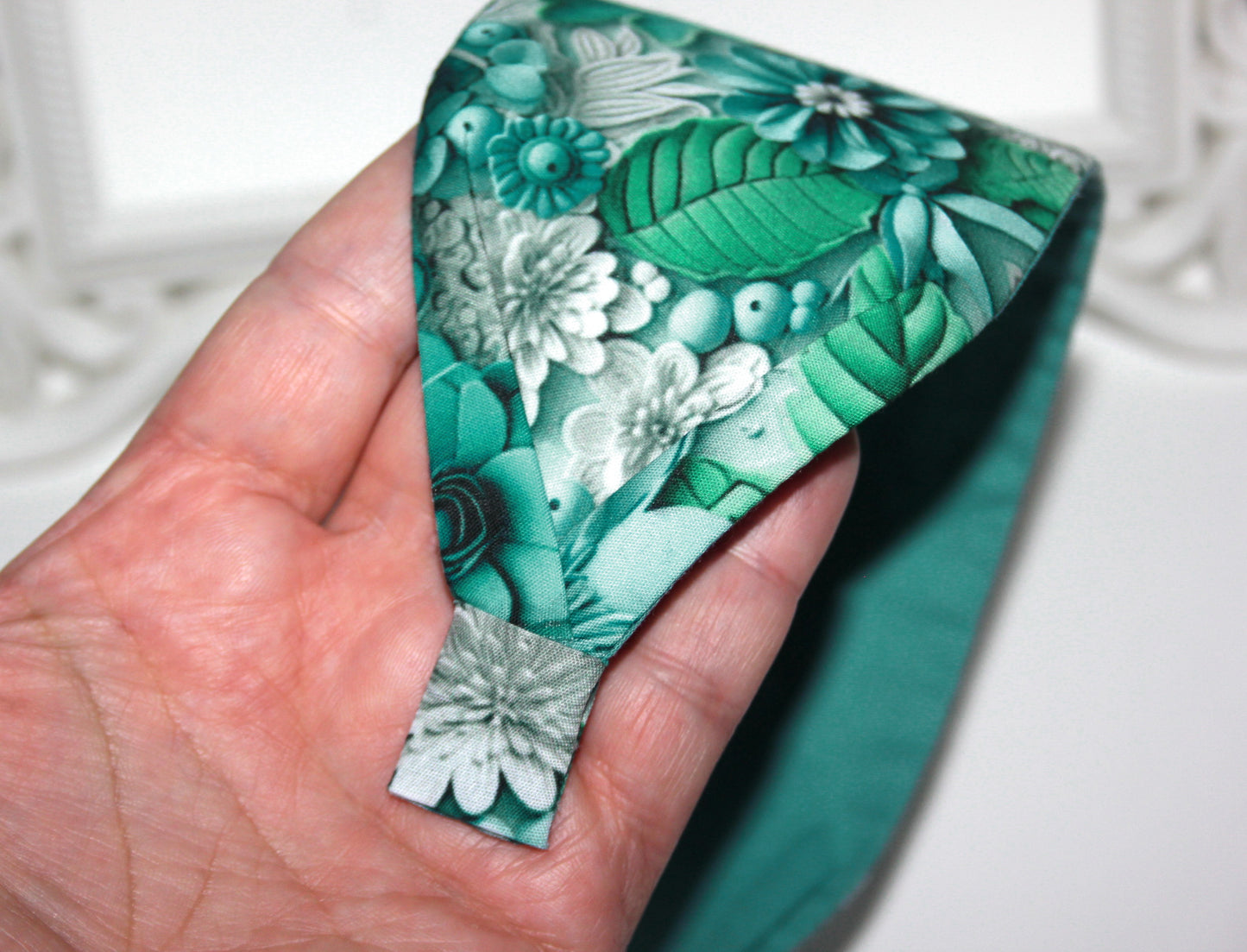 Headband for women 3D print headcover Wide poly cotton hairband