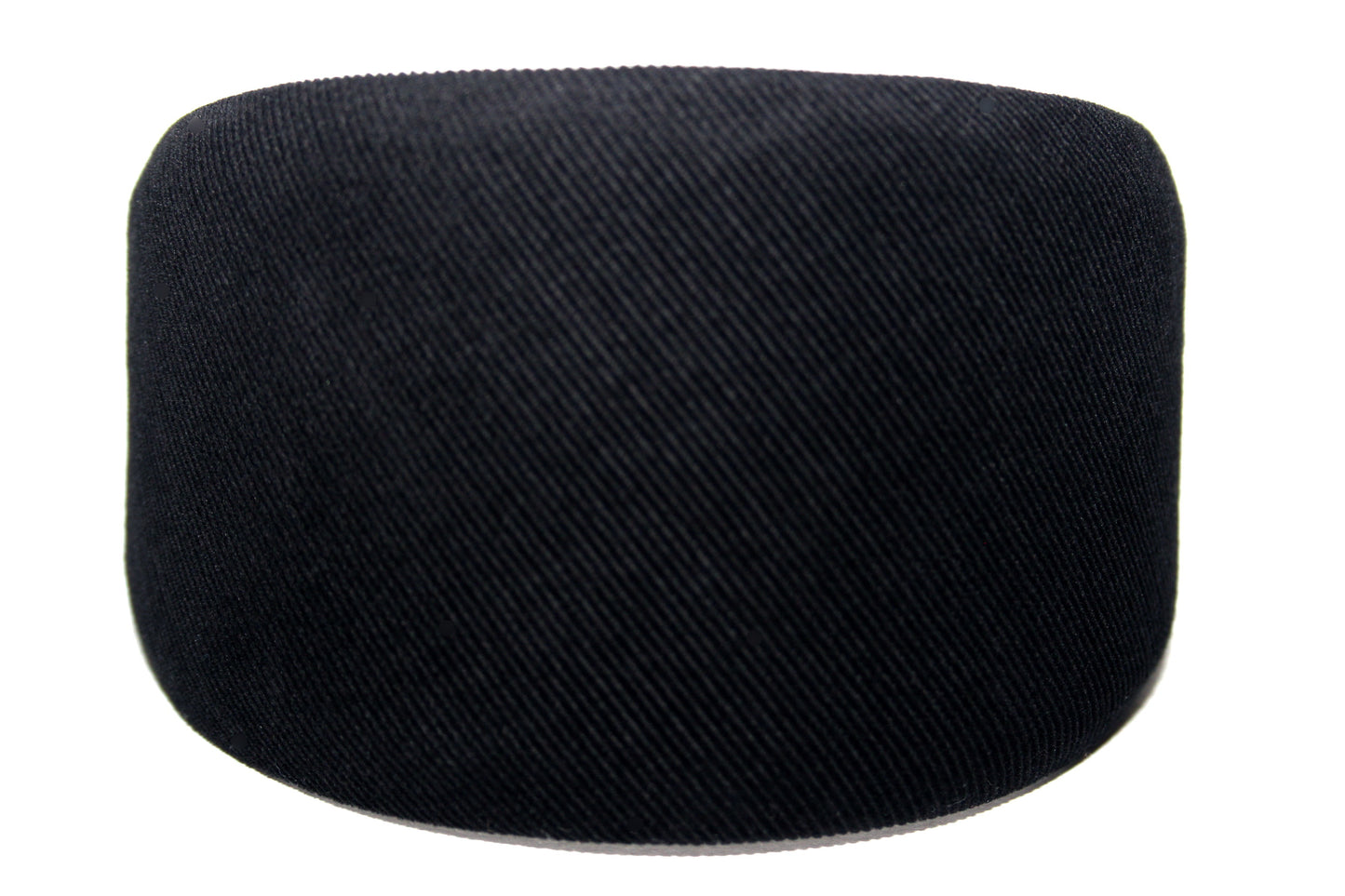 Black micro corduroy cotton headband for women, Plastic Free hairband