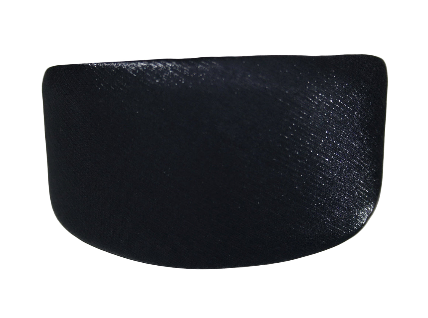 Dark Blue Satin headband Shiny head scarf, plastic free