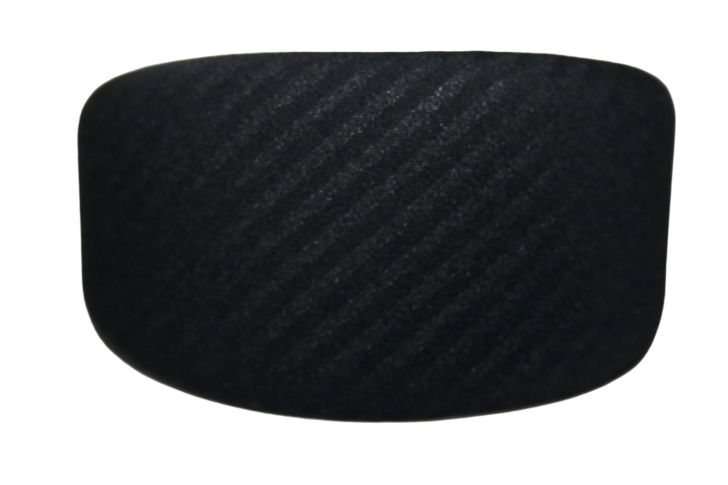 Black Stripe Padded hairband scarf, Viscose puffy headband, plastic free... NEW