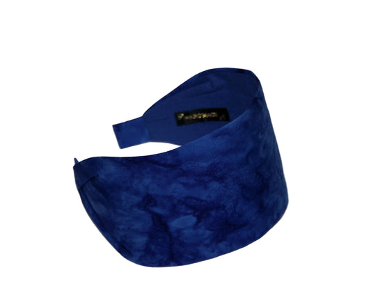 Royal Blue batik headband for women