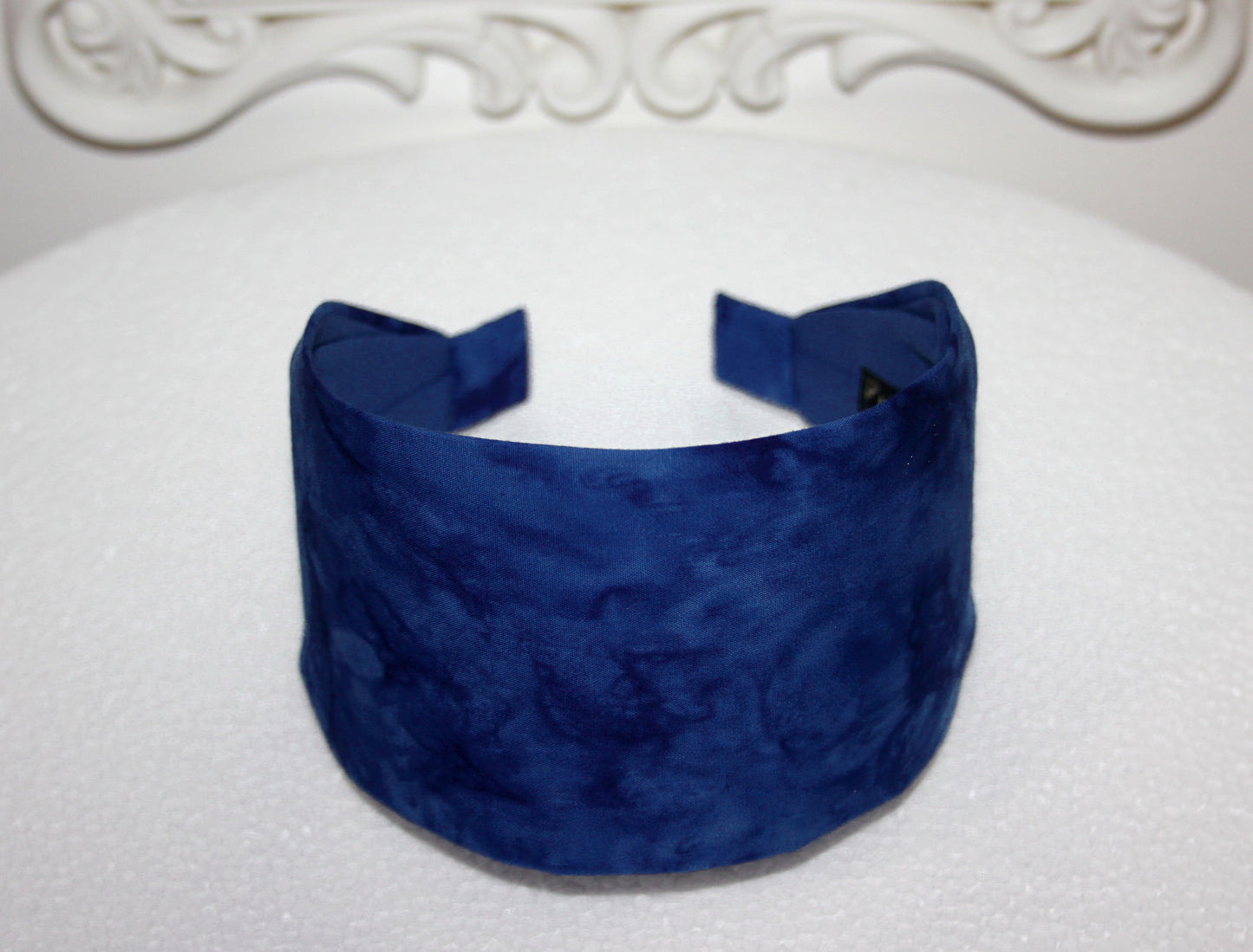 Royal Blue batik headband for women