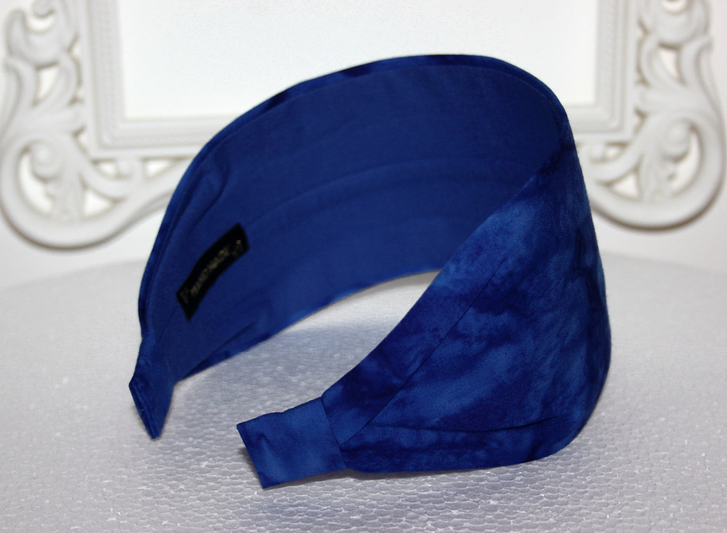 Royal Blue batik headband for women