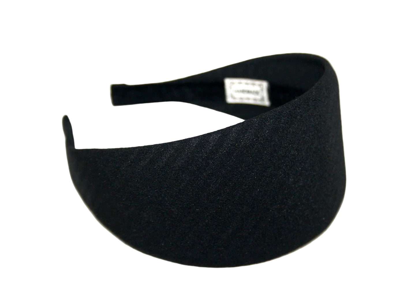 Black stripe headband, Viscose blend hairband scarf, plastic free... NEW