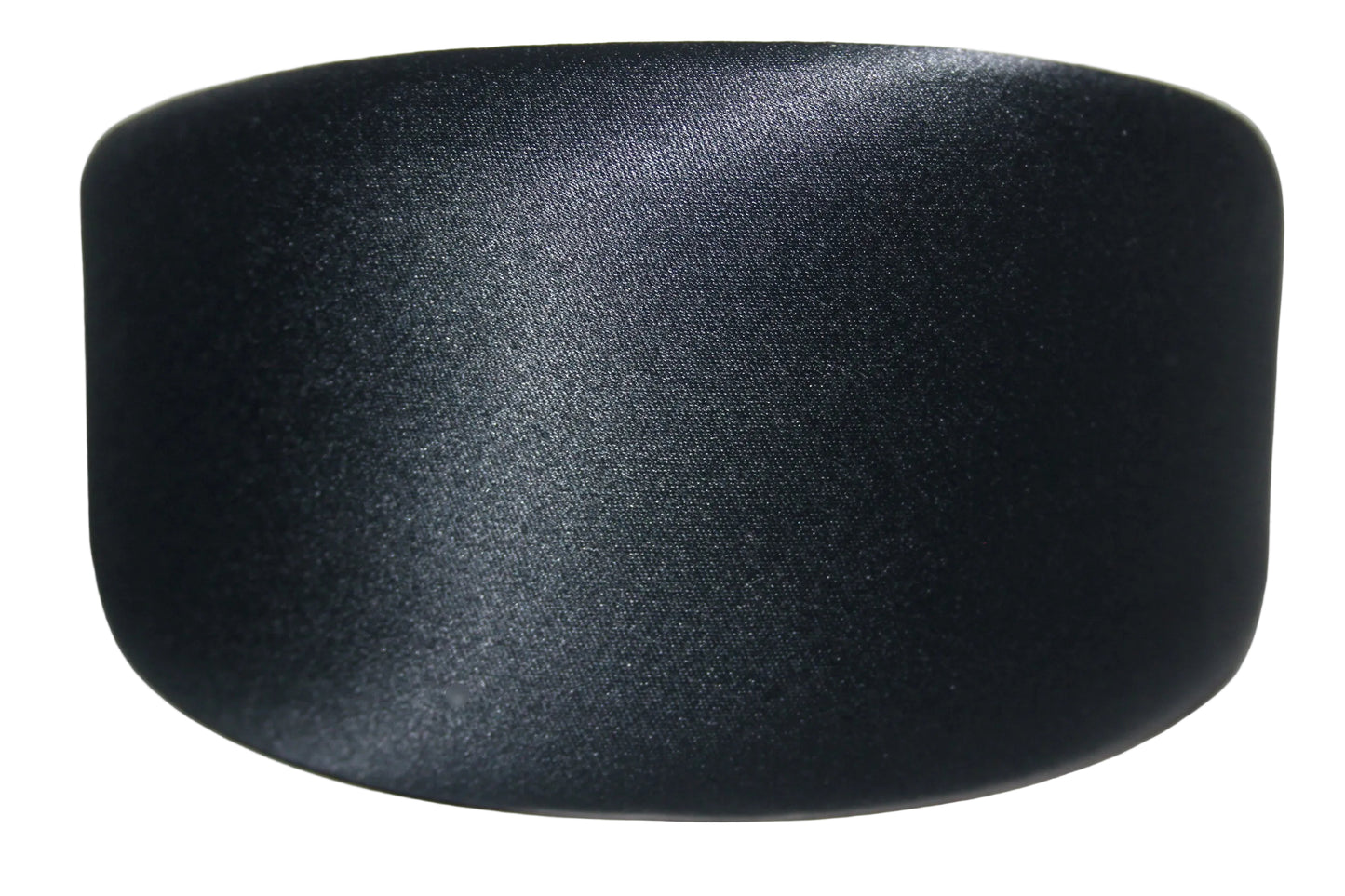 Natural Satin padded headband, Off Black puffy hairband, plastic free... NEW
