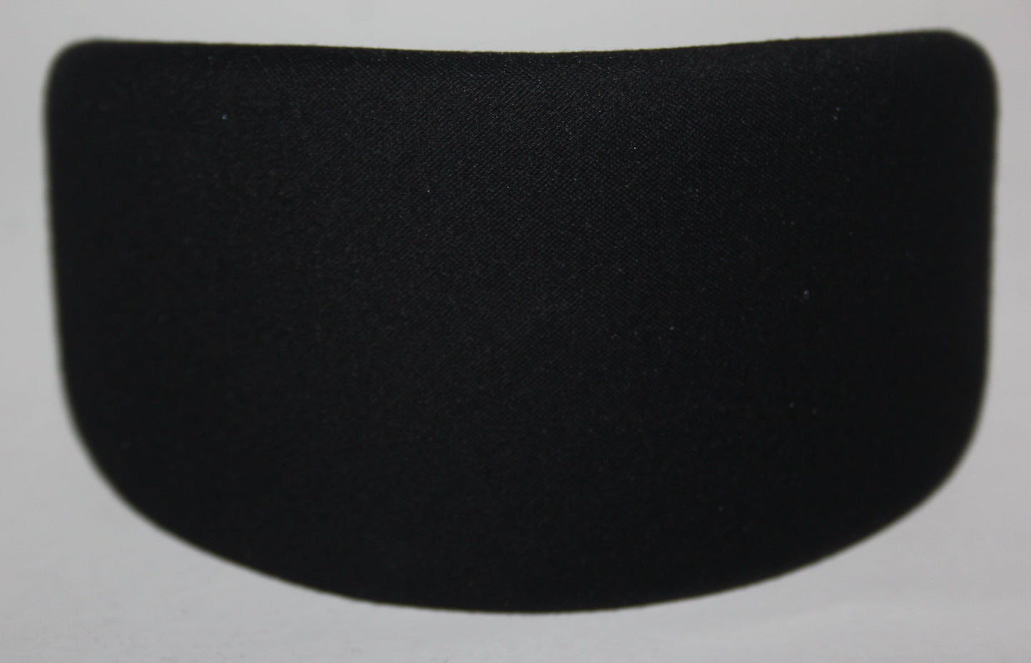 Cotton padded headband, Black jersey puffy hairband, plastic free... NEW