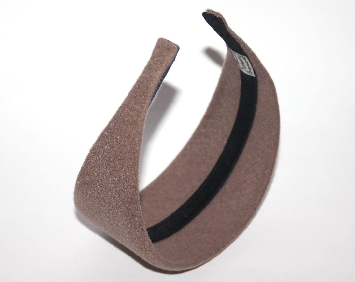 Brown warm headband, Acrylic wool head scarf, plastic free... NEW