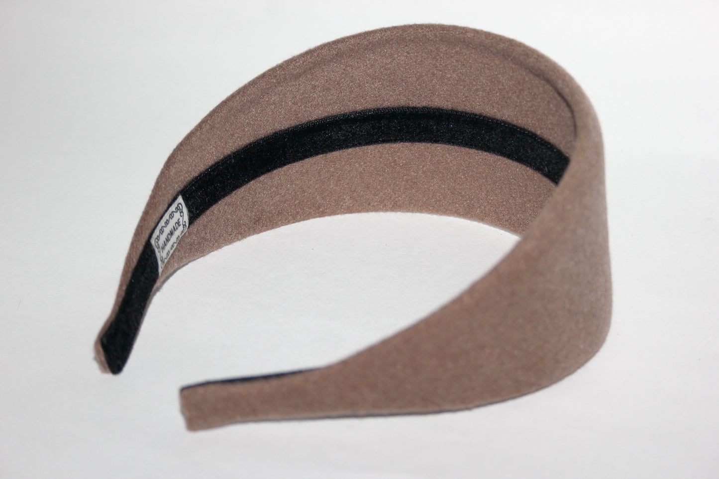 Brown warm headband, Acrylic wool head scarf, plastic free... NEW