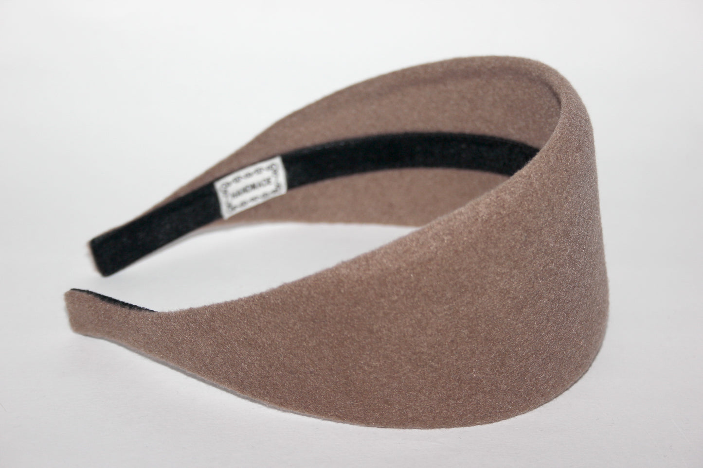 Brown warm headband, Acrylic wool head scarf, plastic free... NEW
