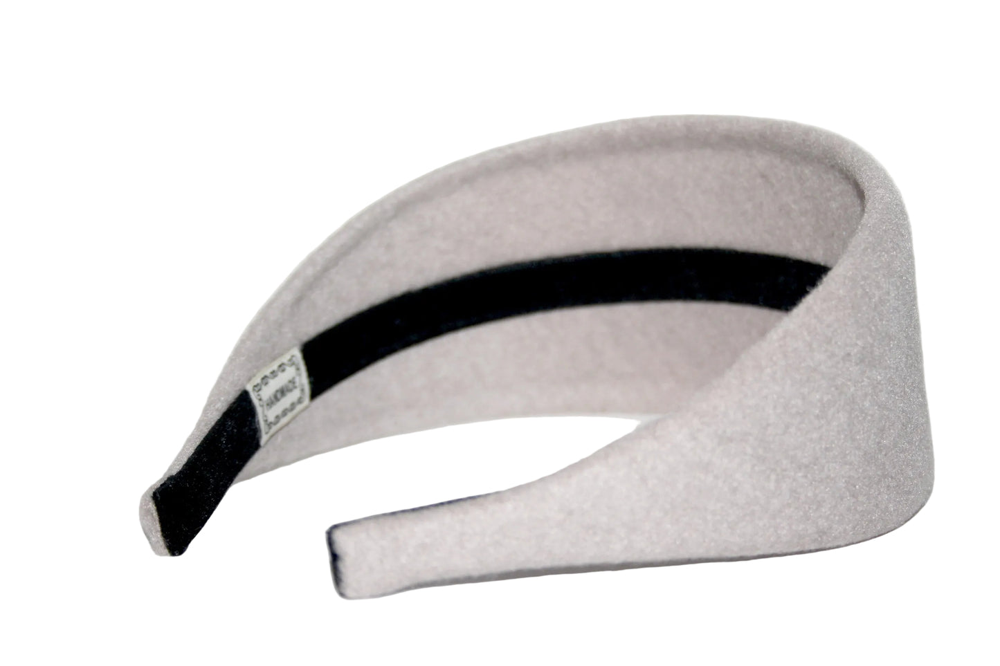 Ecru warm headband, Acrylic wool fabric head scarf, plastic free... NEW