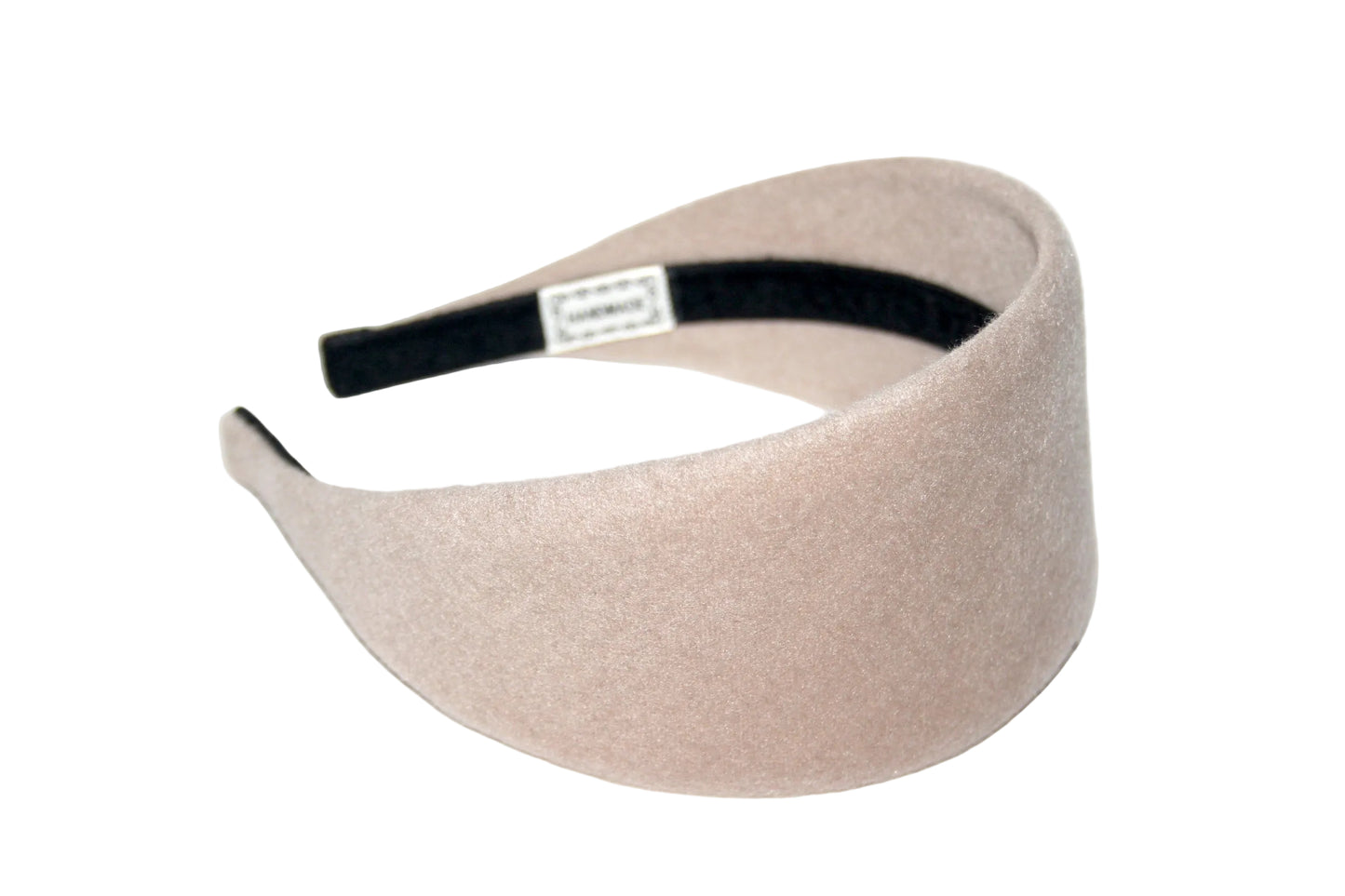 Beige warm headband, Acrylic fabric head scarf, plastic free... NEW