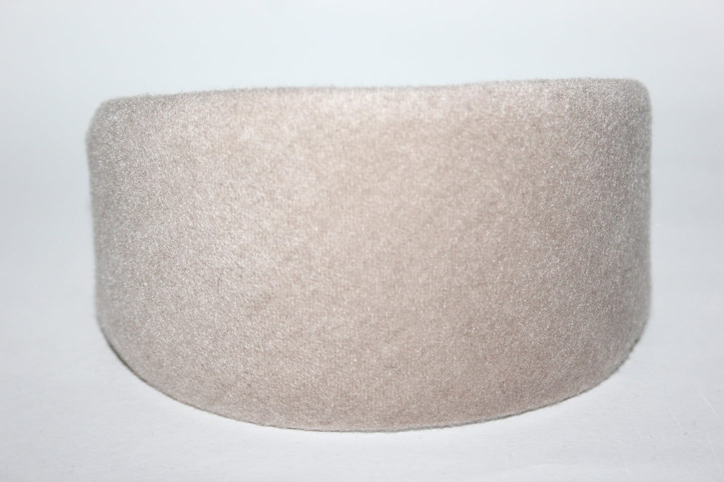 Beige warm headband, Acrylic fabric head scarf, plastic free... NEW