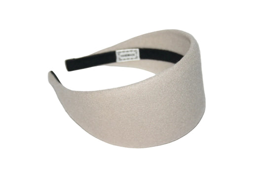 Ivory warm headband, fabric head scarf, plastic free... NEW