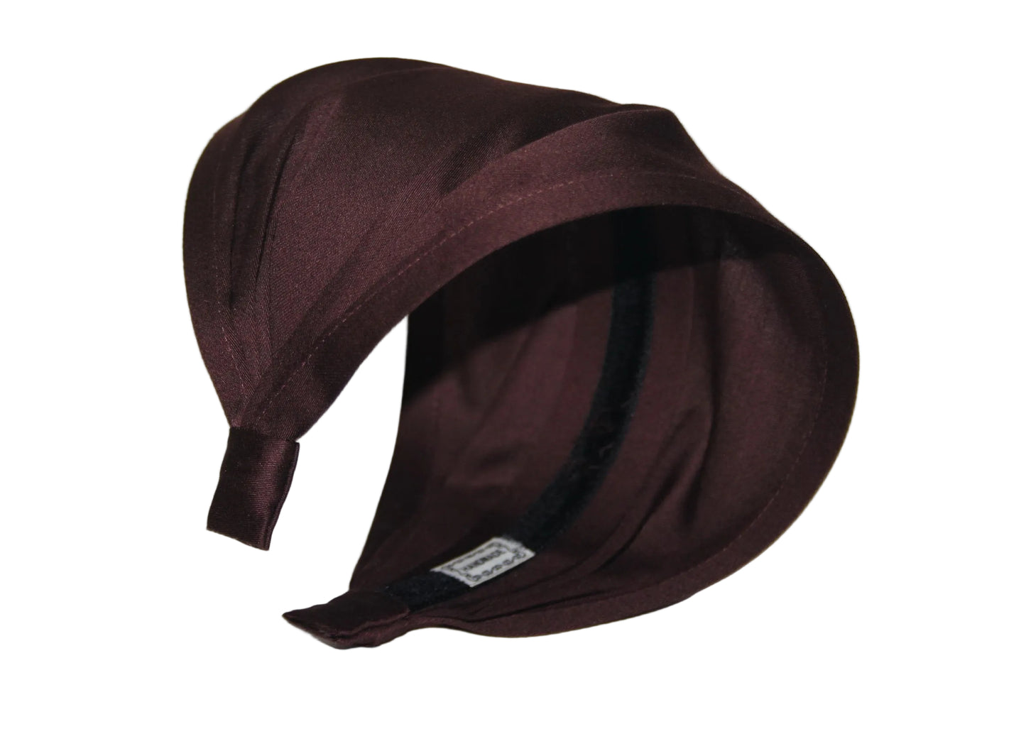 Cotton headband Chocolate Brown alopecia hair bandana