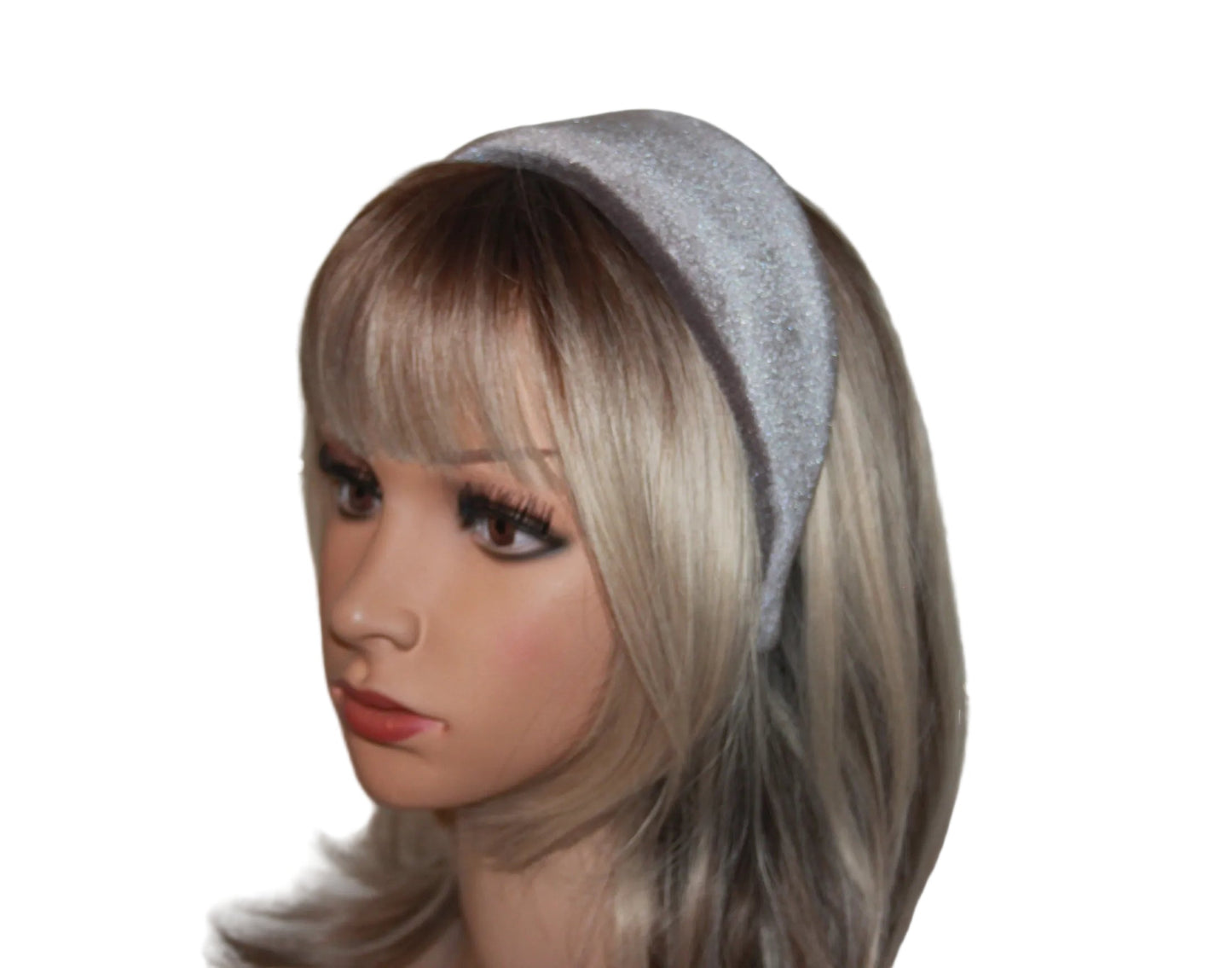 Cappuccino Brown padded headband Fashion head cover, plastic free