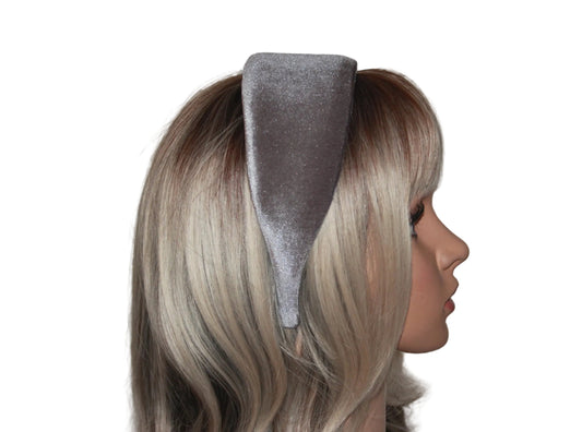 Cappuccino Brown padded headband Fashion head cover, plastic free