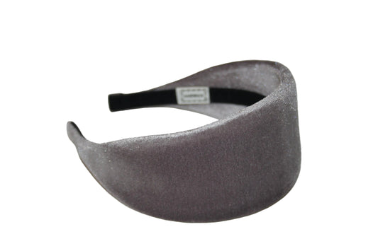 Cappuccino Brown padded headband Fashion head cover, plastic free