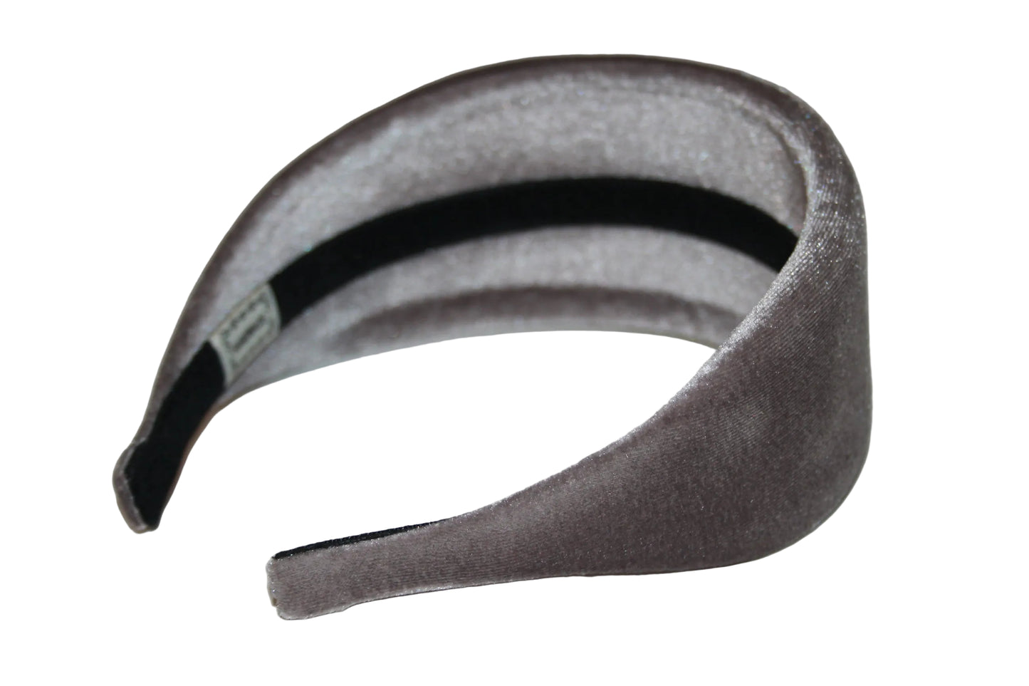 Cappuccino Brown padded headband Fashion head cover, plastic free