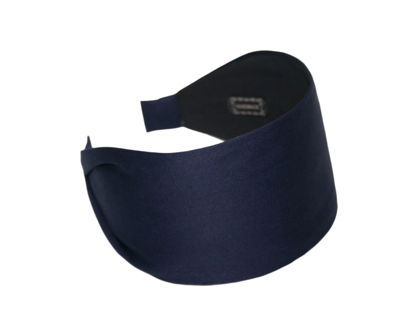 Cotton Headband in Navy Blue - Perfect for Business Attire, Stylish Women's Head Scarf