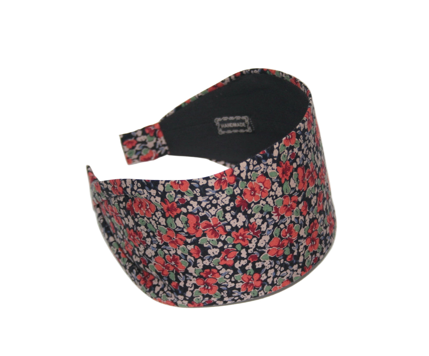 Boho flower print fabric headband