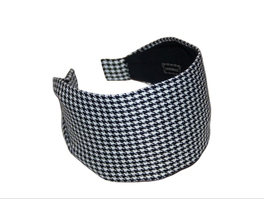 Houndstooth headband woman head accessories