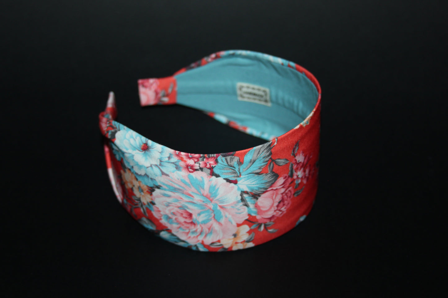 Coral & Blue headbands for women viscose fabric head scarf