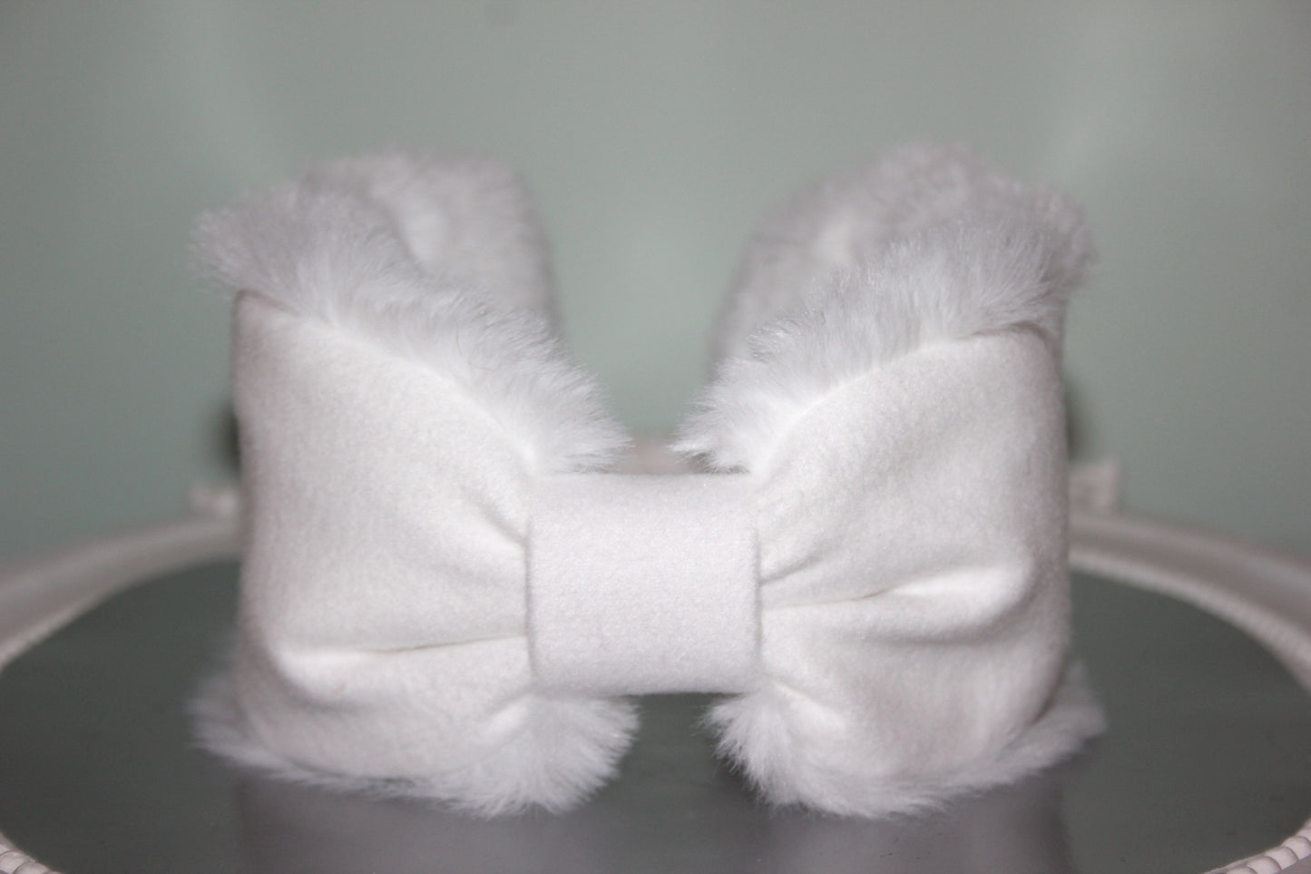 White earmuffs for women Comfy headband turban