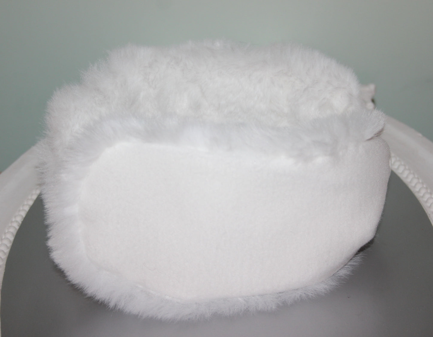 White earmuffs for women Comfy headband turban